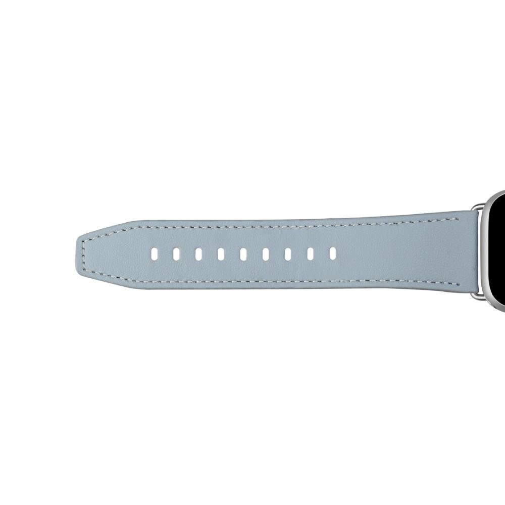 Apple Watch (38/40/SE/41/42mm) Puro E-CLASSIC Vegan Leather Watch Strap - Light Blue