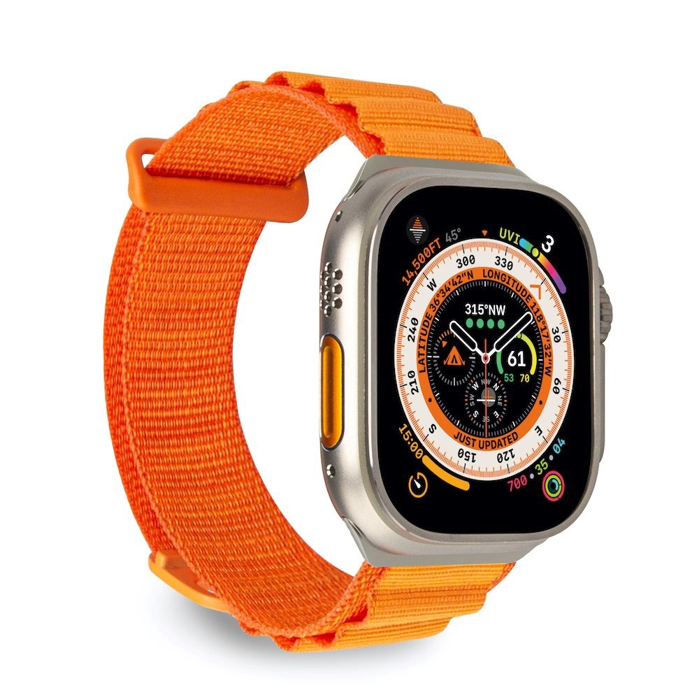 Apple Watch (42/44/SE/45/46/49mm) Puro EXTREME Watch Strap - Orange