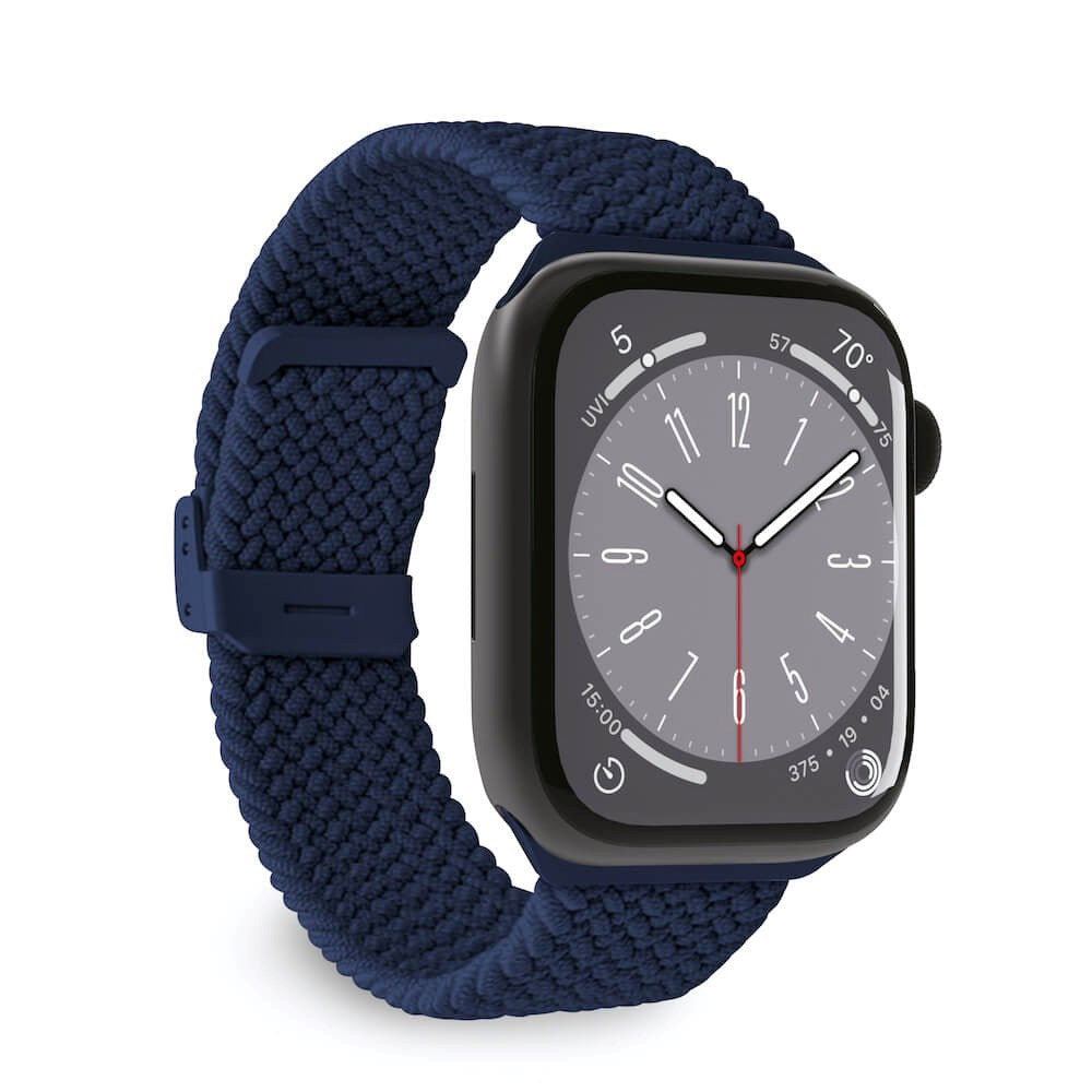 Apple Watch (42/44/SE/45/46/49mm) Puro LOOP Watch Strap - Dark Blue