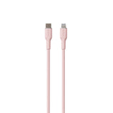 PURO Soft USB-C to Lightning Cable 1.5m - Pink