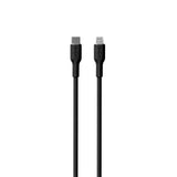 PURO Soft USB-C to Lightning Cable 1.5m - Black