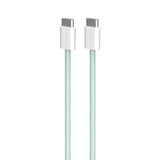 Puro Braided USB-C Cable – 1.5m, 60W, and 480Mbps Data Transfer - Green