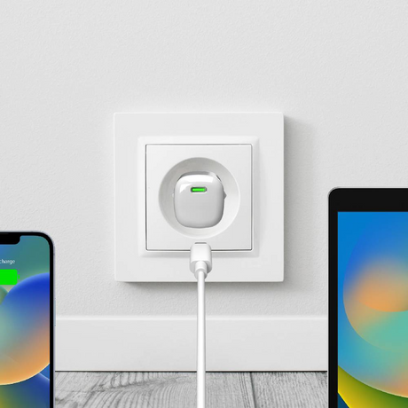 Puro Wall Charger GaN 20W with USB-C Port - White