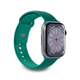 Apple Watch (42/44/SE/45/46/49mm) Puro ICON Silicone Watch Strap - Green