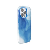 iPhone 15 Puro AQUA Flexible Plastic Case - MagSafe Compatible - Blue