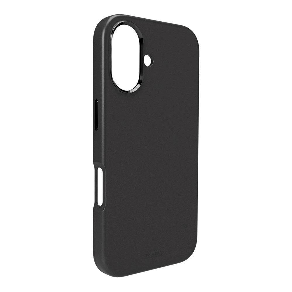 PURO ICON MAG PRO Silicone Case - MagSafe Compatible - iPhone 16 - Black