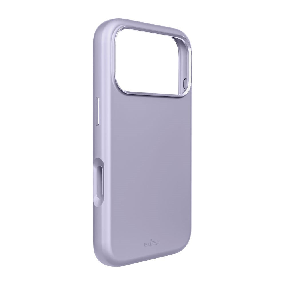 iPhone 17 Pro PURO ICON MAG PRO Silicone Case - MagSafe Compatible - Purple
