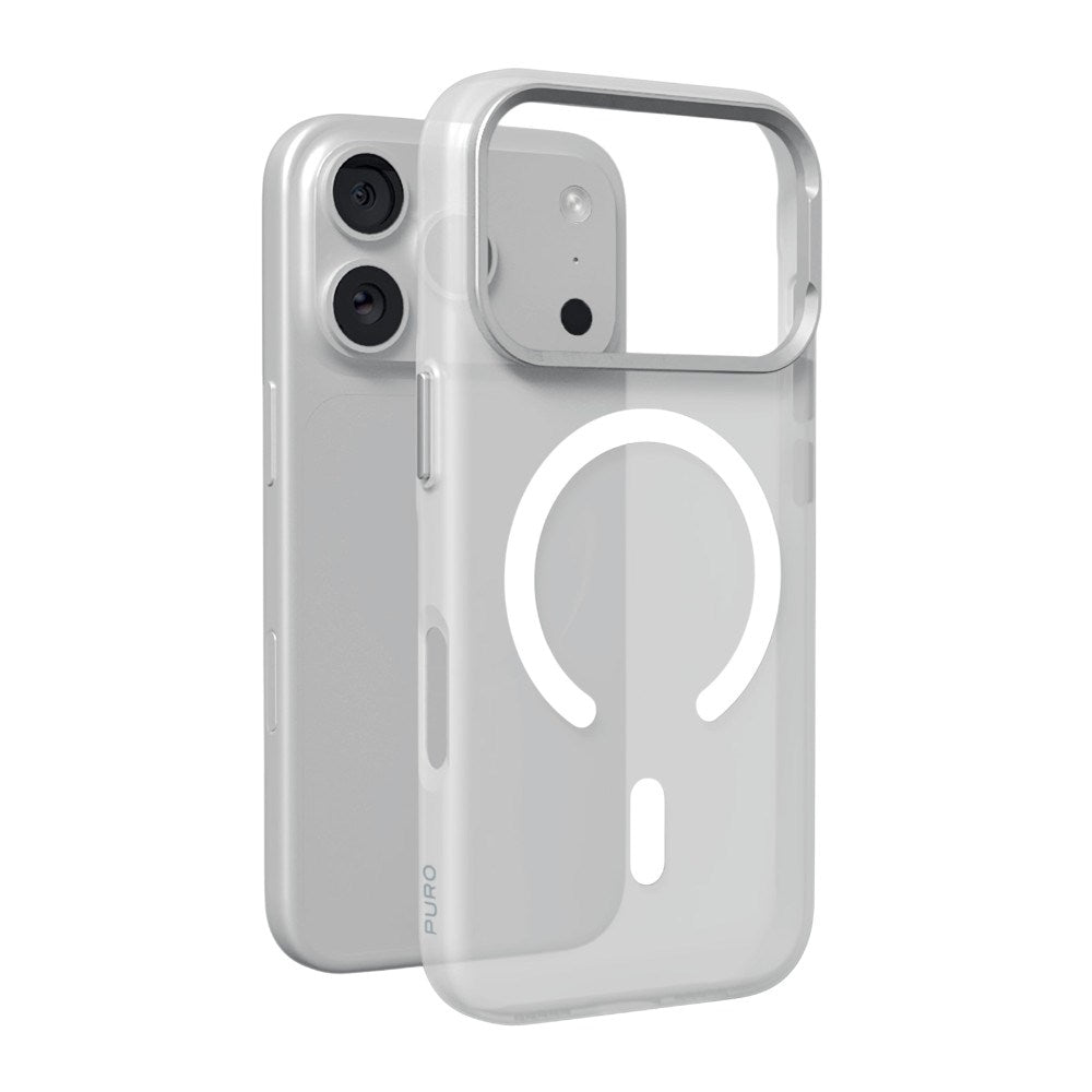 iPhone 18 Pro PURO LIGHTFEEL Case - MagSafe Compatible - White
