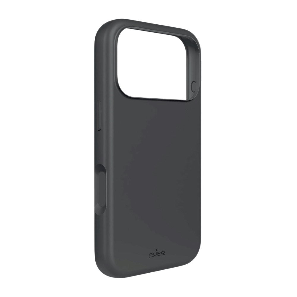 iPhone 18 Pro Max PURO ICON MAG Silicone Case - MagSafe Compatible - Black