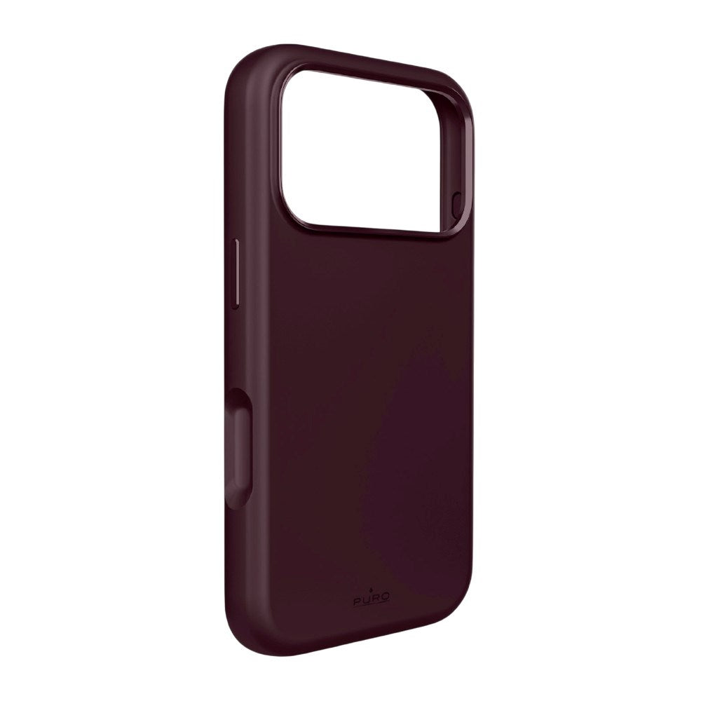 iPhone 18 Pro Max PURO ICON MAG PRO Silicone Case - MagSafe Compatible - Bordeaux