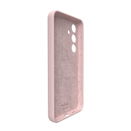 Puro Icon Samsung Galaxy S24 Silicone Case - Pink