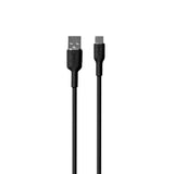 PURO Soft USB-A to USB-C Cable 1.5m - Black