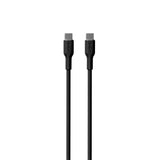 PURO Soft USB-C to USB-C Cable 1.5m - Black