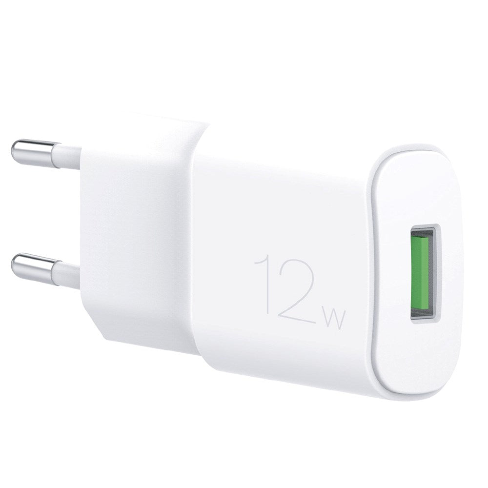 Puro 12W Mini Travel Wall Charger with USB-A - White