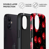 Burga iPhone 12 / 12 Pro Tough Fashion Case - Cherrybomb