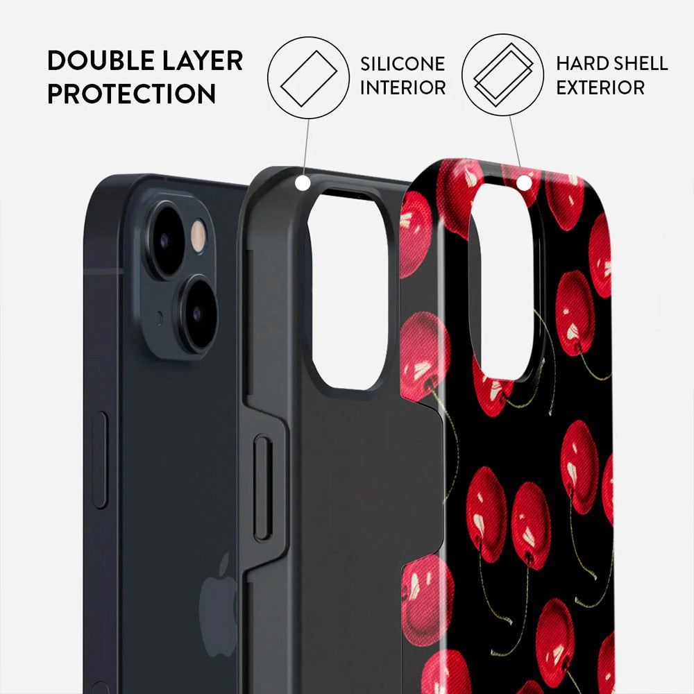 Burga iPhone 13 Tough Fashion Case - Cherrybomb