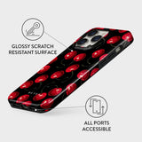 Burga iPhone 13 Pro Tough Fashion Case - Cherrybomb