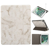 iPad Case - Sindal Marble Series Total Protection Case - Sand Grey