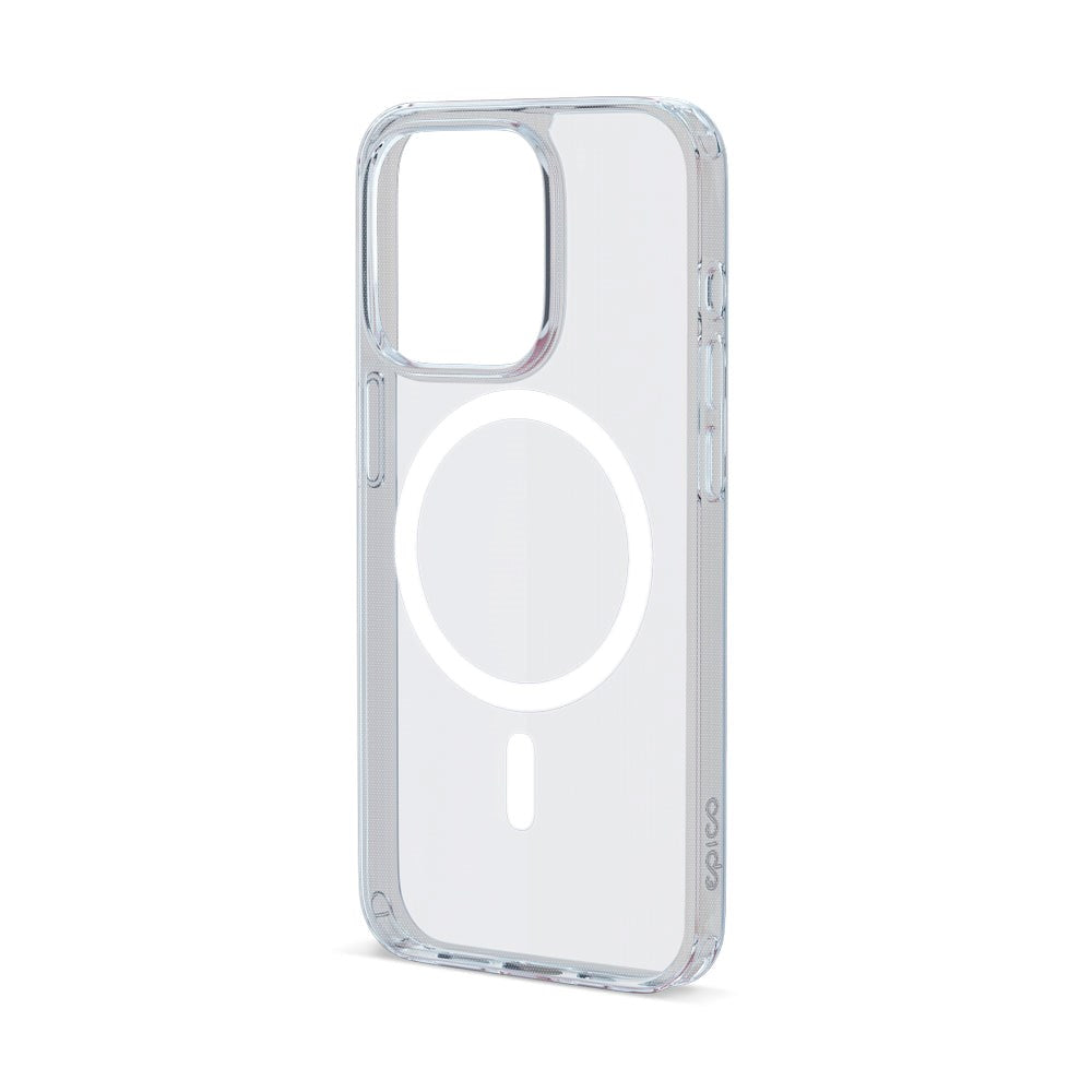 Epico iPhone 15 Pro Resolve Case Magnetic - MagSafe Compatible - Transparent