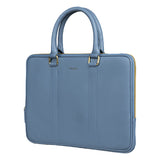 dbramante1928 Rome Fashion Saffiano Leather Laptop Bag 14-15" - Nightfall Blue