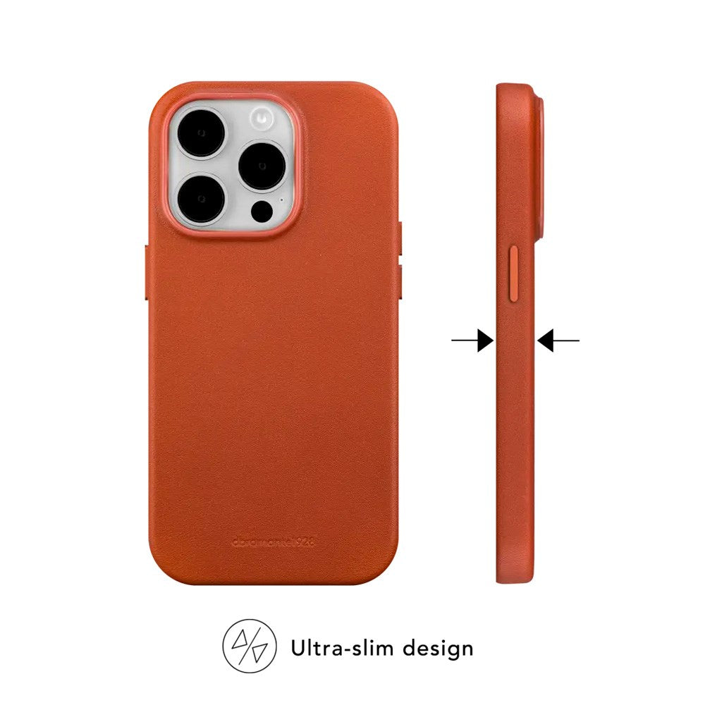 dbramante1928 iPhone 16e / 15 / 14 / 13 Roskilde Case - 100% Recycled Plastic - MagSafe Compatible - Tan