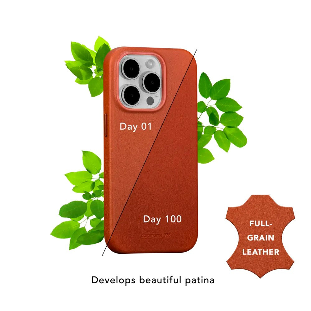 dbramante1928 iPhone 15 Pro Roskilde Case - 100% Recycled Plastic - MagSafe Compatible - Tan