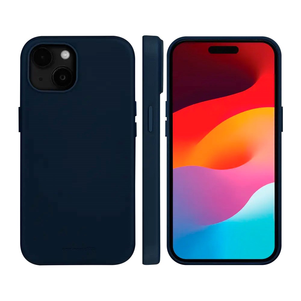 dbramante1928 iPhone 16e / 15 / 14 / 13 Roskilde Case - 100% Recycled Plastic - MagSafe Compatible - Blue