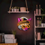 Forever Light LED Neon ART - Cat Dreamer