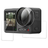 TELESIN DJI Osmo Action 3 / 4 Tempered Glass Screen Protector - Transparent