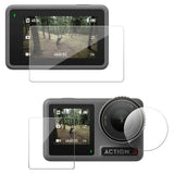 TELESIN DJI Osmo Action 3 / 4 Tempered Glass Screen Protector - Transparent