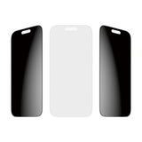 SAFE by PanzerGlass iPhone 17 Pro Ultra-Wide Fit Screen Protector Glass - Privacy Function - Transparent