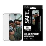 iPhone 18 Pro / 17 Pro SAFE by PanzerGlass Ultra-Wide Fit Screen Protector Glass with EasyAligner - Privacy - Transparent