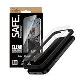 SAFE by PanzerGlass iPhone 17 / 16 Pro Ultra-Wide Fit Screen Protector Glass - Transparent