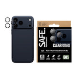 Safe by PanzerGlass iPhone 17 Pro / 17 Pro Max / 16 Pro / 16 Pro Max Camera Lens Protective Glass - Transparent / Black