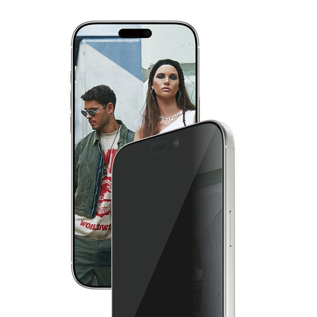 SAFE by PanzerGlass iPhone 17 Pro Max Ultra-Wide Fit Screen Protector Glass - Privacy Function - Transparent