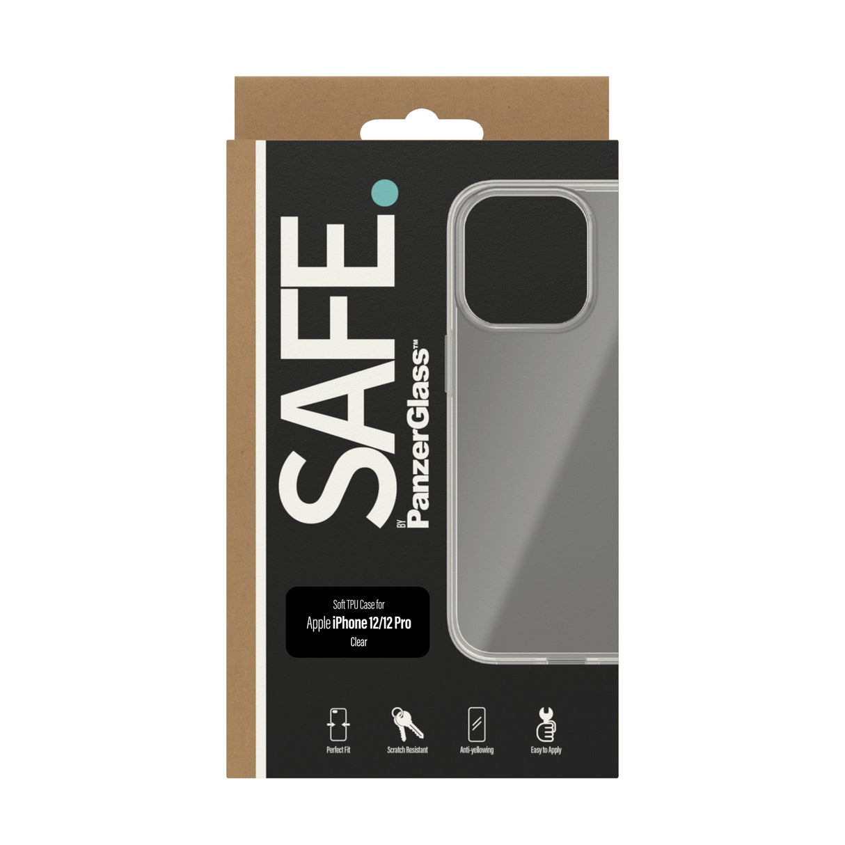 iPhone 12 / 12 Pro Safe By PanzerGlass® TPU Case - Transparent