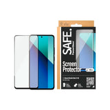 SAFE by PanzerGlass Xiaomi Redmi Note 13 - Ultra-Wide Fit Screen Protector Glass - Transparent/Black Edge