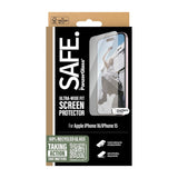 SAFE by PanzerGlass iPhone 15/16 Ultra-Wide Fit Screen Protector Glass - Transparent