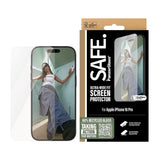 SAFE by PanzerGlass iPhone 16 Pro Ultra-Wide Fit Screen Protector Glass - Transparent