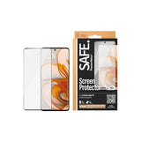 SAFE by PanzerGlass Motorola Edge 50 Ultra-Wide Fit Screen Protection Glass - Transparent/Black Edge