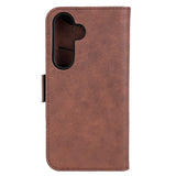 GEAR Samsung Galaxy S24 Leather Wallet Case - Brown