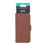 GEAR Samsung Galaxy S24 Leather Wallet Case - Brown