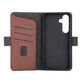 GEAR Samsung Galaxy S24+ (Plus) Leather Wallet Case - Brown