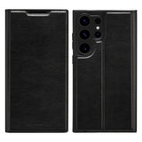 Samsung Galaxy S24 Ultra dbramante1928 Oslo Ultra-Slim Leather Wallet Case - Black