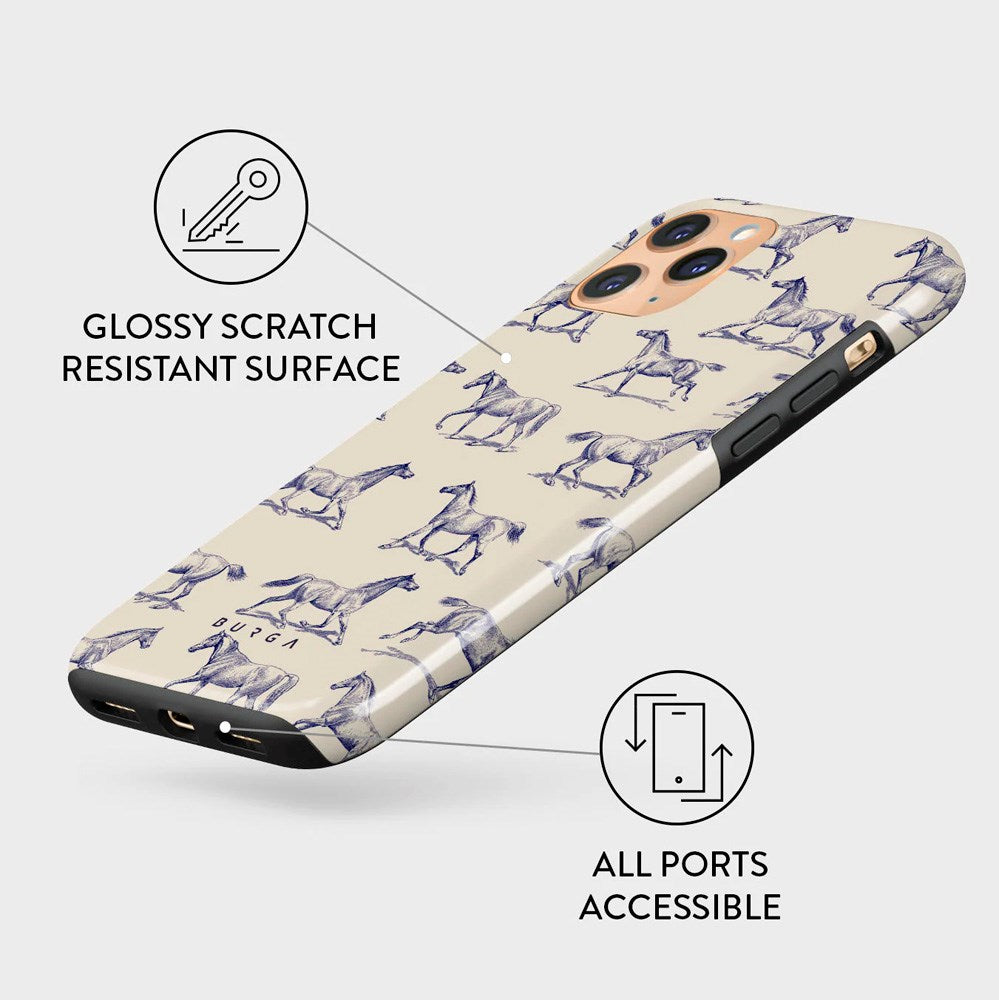 Burga iPhone 11 Pro Tough Fashion Case - Derby Race