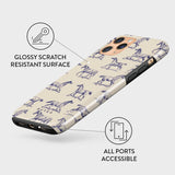 Burga iPhone 11 Pro Tough Fashion Case - Derby Race