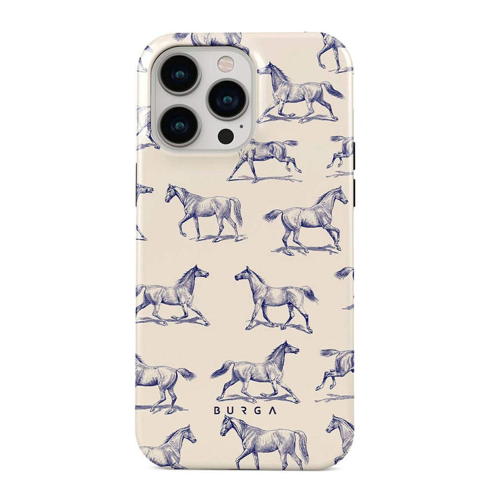 Burga iPhone 13 Pro Tough Fashion Case - Derby Race