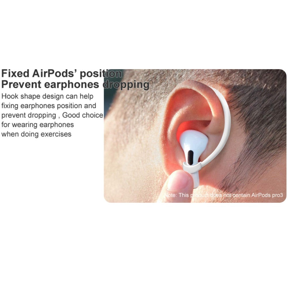 AirPods / AirPods Pro IMAK sports ear hook - White