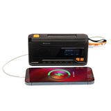 Denver Emergency Radio with DAB+ / FM Radio - Bluetooth - Flashlight - Black