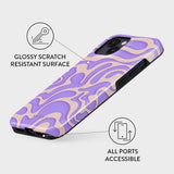 Burga iPhone 15 Tough Fashion Case - Lowkey